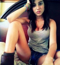 French hottie Justine